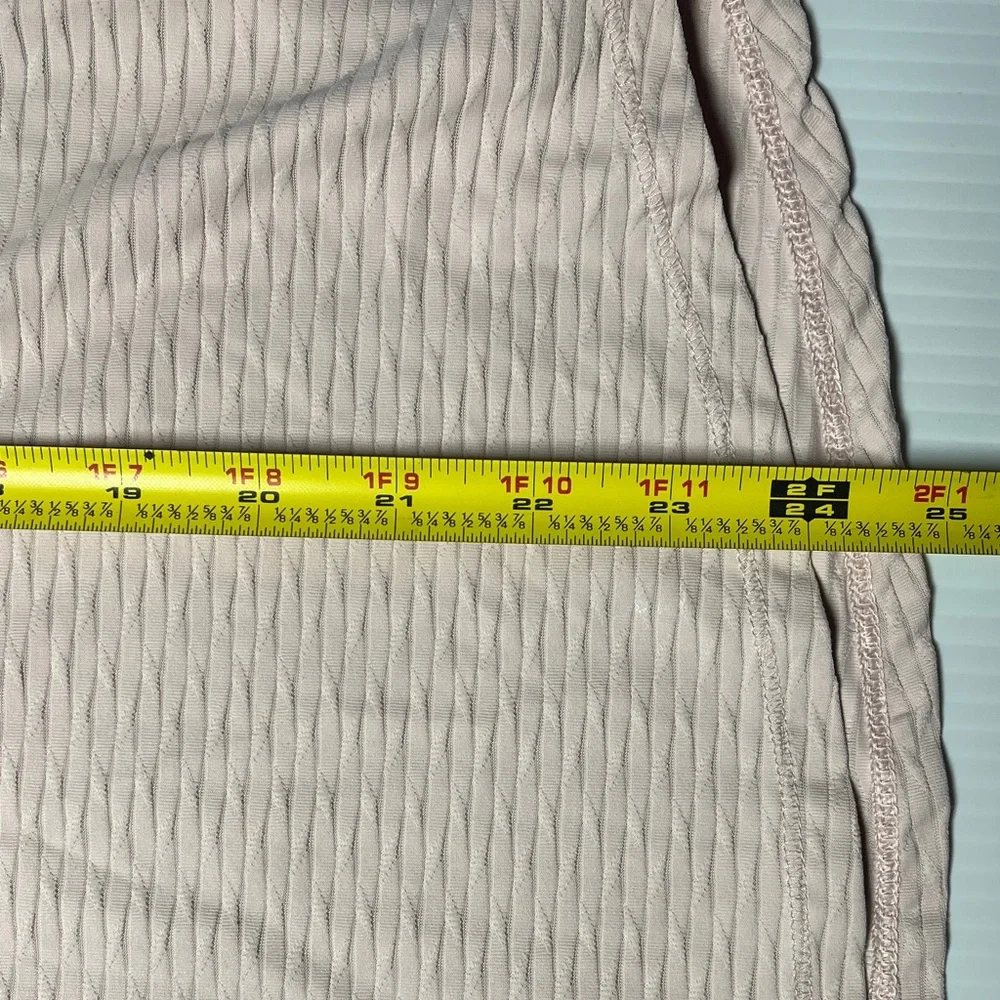 Calia women’s Light Pink Striped Tank Top - Picture 4 of 6